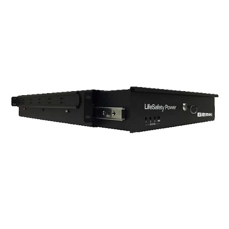 RGM150B-2D8PNZ LifeSafety Power Gemini RGM150 Series 4 Door 4 Amp 12V and 24VDC 16 Auxiliary Class II Distribution Outputs Access Control Power Supply in UL Listed Indoor 19 W x 3.5 H x 20.5 D Rackmount Electrical Enclosure
