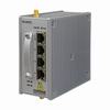 RL1000GW/48/E/S24/CHplus Comnet RL1000GW with 1x RS-232 and 1x RS-485 and 1x10/100 Tx and 2G/3G/HSPA+ cellular modem and 24/48 VDC