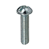 RMC14114 L.H. Dottie 1/4 x 1-1/4 Round Head Slotted/Phillips (Combo) Machine Screws - Zinc Plated - Pack of 100