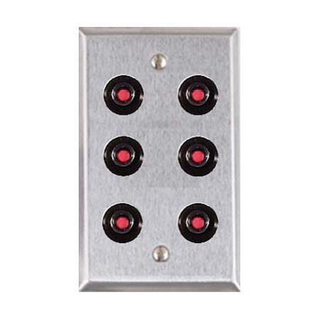 RP-48 Alarm Controls Six Button Shunt Switch
