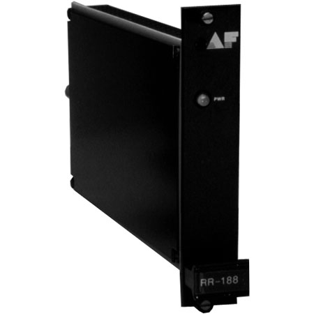 RR-188 American Fibertek Rack Card Receiver - Video/Audio Output - FM  Video / Stereo Audio System - 850nm