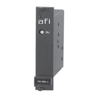 RR-89A-L American Fibertek Rack Card Receiver Interface for AiPhone LEF Intercom Systems