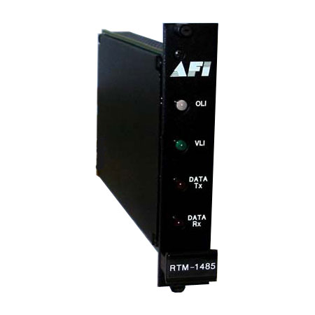 RT-109 American Fibertek Rack Card Transmitter - Video/Contact Closure Input - FM Video / Contact Closure System - 850nm