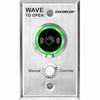 SD-9263-KSVQ Seco-Larm "No Touch" Single-Gang Outdoor Request-To-Exit Plate w/ Timer and Override Button