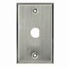 SS-299Q Seco-Larm Stainless-Steel Single-Gang Plate w/ 3/4" D-Hole