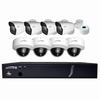 ZIPT8BD2 Speco Technologies 8 Channel HD-TVI DVR Up to 120FPS @ 1080p - 2TB w/ 4 x Outdoor IR Bullet Cameras and 4 x Outdoor IR Dome Cameras