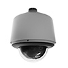 S6230-ESG0 Pelco 4.3~129mm 30x Optical Zoom 60FPS @ 1080p Outdoor IR Day/Night WDR PTZ IP Security Camera 24VAC/24VDC/HPoE/PoE+ - Stainless Steel - Smoked Dome w/ Gray Back Box