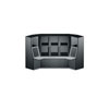 SC-5W2-53TBK Middle Atlantic Convective Series 5 Bay 2 Wedge Console Configuration with Third Tier, Black Finish