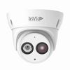SEC-P8TXIR28NH InVid Tech 2.8mm 20FPS @ 8MP Outdoor IR Day/Night WDR Turret IP Security Camera 12VDC/PoE
