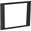 SFACE9 Middle Atlantic 9 Space Face Plate, Black Textured Finish