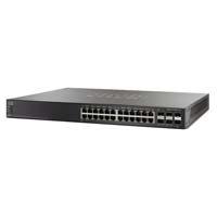 SG500X-24-K9-NA Cisco SG500X-24 24-Port Gigabit with 4-Port 10-Gigabit Stackable Managed Switch