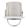 Show product details for SHP-3701FB Hanwha Techwin PTZ In-Ceiling Flush Mount Accessory with a tinted bubble