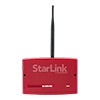 SLE-GSM-FIRE Napco StarLink Commercial/Residential Fire and Burglary GSM Radio in Red Plastic Enclosure - Powered by Control Panel - AT&T Network