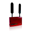 SLE-LTEV-FIRE Napco StarLink Commercial Fire/Burglar LTE Cellular Alarm Communicator - Red Plastic Enclosure - Powered by Control Panel - Verizon Network