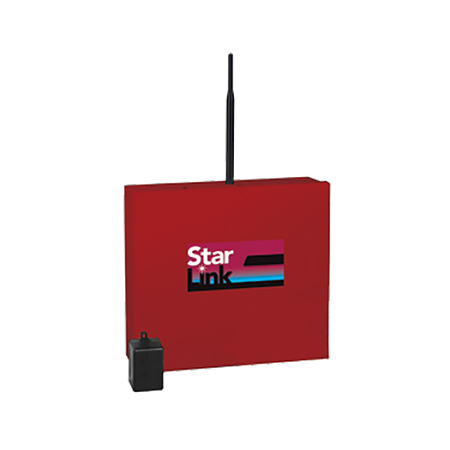 [DISCONTINUED] SLECDMAI-CFB Napco StarLink Commercial DualPath Cellular and IP Fire/ Burglary, CDMA, red enclosure Powered by Control Panel - Verizon