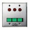 SLP-3M Alarm Controls Three DPDT Latching Momentary Switch Monitoring Control Station