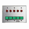SLP-5L Alarm Controls Five DPDT Latching Switch Monitoring Control Station