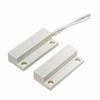 SM-205Q/W-10 Seco-Larm Surface Mount N.C. Magnetic Contact w/ Flange and Pre-Wired Leads from Side - White - Pack of 10