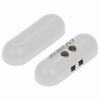SM-4004-TQ-W-10 Seco-Larm Capsule-Type Surface-Mount N.C Magnetic Contact with Quick-Connect Terminal - 10 Pack