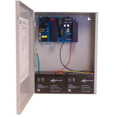 SMP10C24X220 Altronix 1 Channel 10Amp 24VDC Power Supply in UL Listed NEMA 1 Indoor 13 W x 13.5 H x 3.25 D Steel Electrical Enclosure