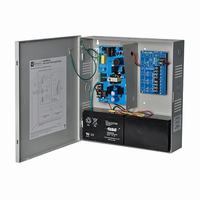SMP5PMP4CB Altronix 4 Channel 4Amp 24VDC or 4Amp 12VDC Power Supply in UL Listed NEMA 1 Indoor 13” W x 13.5” H x 3.25” D Steel Electrical Enclosure
