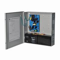 SMP7CTX220 Altronix 1 Channel 6Amp 24VDC or 6Amp 12VDC Power Supply in UL Listed NEMA 1 Indoor 13” W x 13.5” H x 3.25” D Steel Electrical Enclosure
