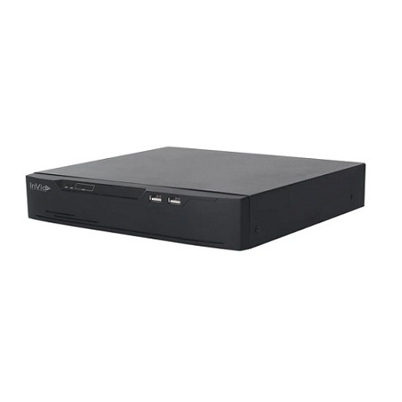 SN1A-4X4T/10TB InVid Tech 4 Channel NVR 40Mbps Max Throughput - 10TB with 4 Plug and Play Ports
