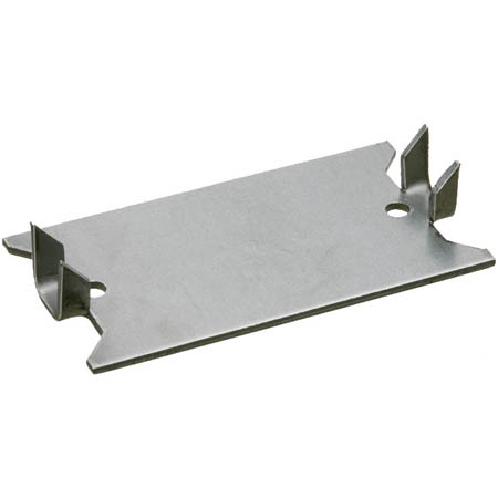 SP100-100 Arlington Industries 1-1/2" x 2-3/4" Safety Plate - Pack of 100