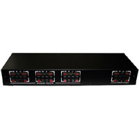 6-WAY DUAL SOURCE, IMPEDENCE MATCHING SPEAKER SELECTOR WITH ZONE VOLUME CONTROLS