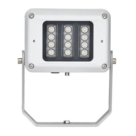 SPI-FL12-W-5050-LV Raytec Industrial 12LED White-Light Floodlight 50 x 50 Degrees Circular Beam 18-69V DC