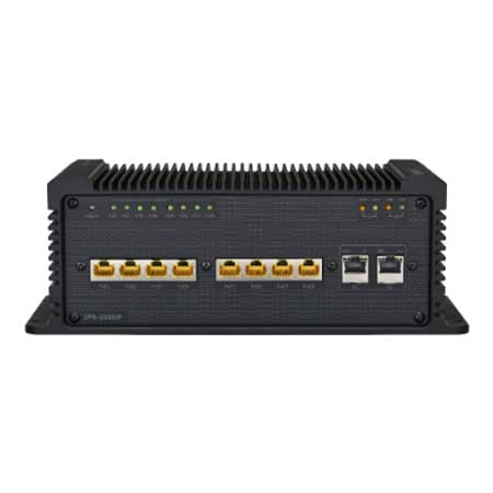 SPN-10080P Hanwha Techwin 8-Port PoE Network Switch