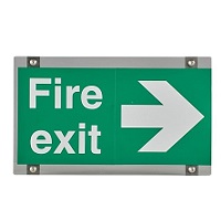SPX-BKT-EE1 Raytec Universal Exit Sign Kit, Polycarbonate with Stainless Steel Mounting