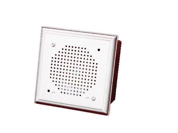 SS-2W Potter White Square Fire Speaker 1/4 to 2 WATT-DISCONTINUED