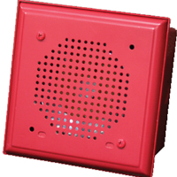SS-8R Potter Red Square Fire Speaker 2-8 WATTS-DISCONTINUED