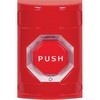 SS2009NT-EN STI Red No Cover Turn-to-Reset (Illuminated) Stopper Station with No Text Label English