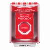 SS2075PO-ES STI Red Indoor/Outdoor Surface Momentary (Illuminated) Stopper Station with EMERGENCY POWER OFF Label Spanish