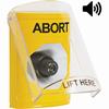 SS22A3AB-EN STI Yellow Indoor Only Flush or Surface w/ Horn Key-to-Activate Stopper Station with ABORT Label English