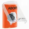 SS25A3AB-EN STI Orange Indoor Only Flush or Surface w/ Horn Key-to-Activate Stopper Station with ABORT Label English