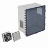 Show product details for EP201608-T3 STI Polycarbonate Enclosure with NEMA 3R Fan w/ Filter Vent 20 x 16 x 8 Tinted - Non-Returnable