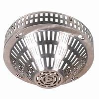 STI-8230-SS STI Smoke Detector Damage Stopper with Conduit Spacer - Stainless Steel - 8" H x 8" W x 5" D