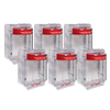 STI-1130CP6 STI Stopper II with Red Horn and Clear Spacer - 6 Pack
