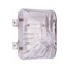 STI-1210B STI Horn/Strobe Damage Stopper with Double Gang Outlet Box - Clear