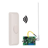 STI-34609 STI Wireless Doorbell Button Alert with Single Channel Slave Receiver