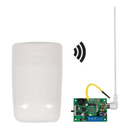 [DISCONTINUED] STI-34709 STI Wireless Indoor Motion Detector Alert with Single Channel Slave Receiver