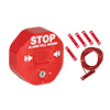 STI-6402 STI Exit Stopper Multifunction Door Alarm for Double Door - Red