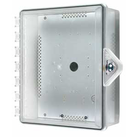 STI-7521-HTR STI Heated Type 4X Polycarbonate Enclosure - Thumb Lock - Clear
