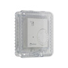 STI-9102 STI Small Thermostat Protector Flush Mount with Lock - Clear