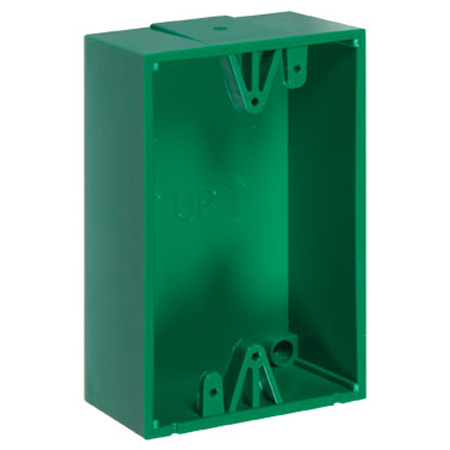 KIT-71100A-G STI Back Box for Switch Configuration 2, 5, 8 and 9 - Green