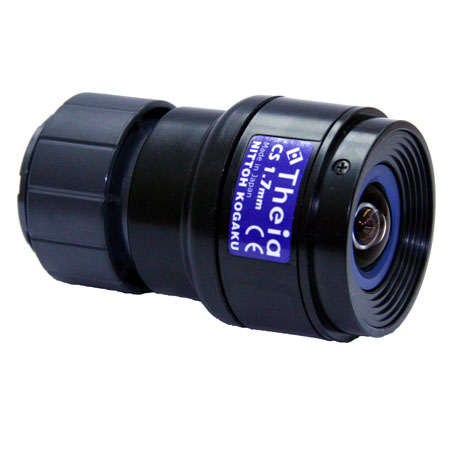 SY110M Theia 1/2.5 CS Mount 1.68mm F/1.8 3MP Ultra Wide IR Corrected Manual Iris Lens