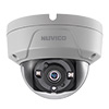 TCH-5M-OV2 Nuvico 2.8mm 20FPS @ 5MP Outdoor IR Day/Night Vandal Dome HD-TVI/HD-CVI/AHD/Analog Security Camera 12VDC